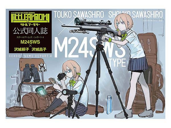 TomyTec Little Armory 1/12 LS04 M24 Sawashiro Touko Shouko Mission Pack | 4543736313885