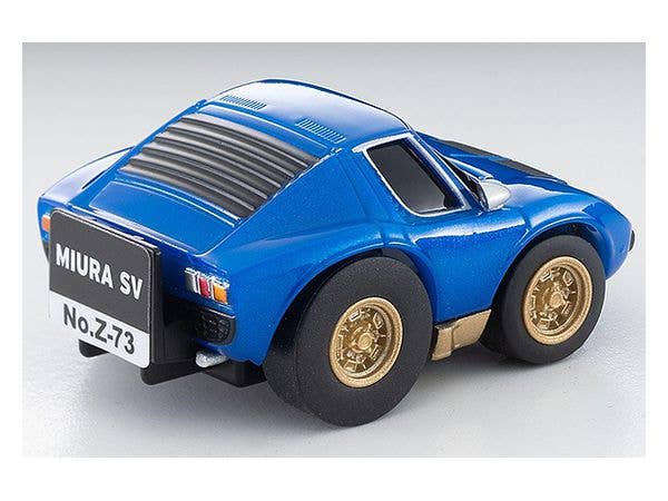 TomyTec Choro Q zero Z-73b Lamborghini Miura SV Blue | 4543736314059