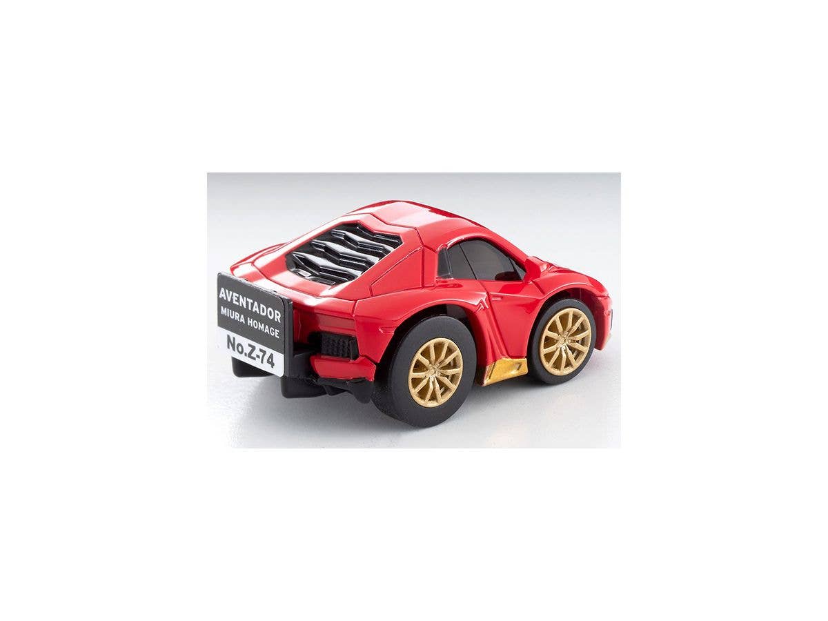 TomyTec Choro Q zero Z-74a Lamborghini Aventador Miura Homage Red | 4543736314066