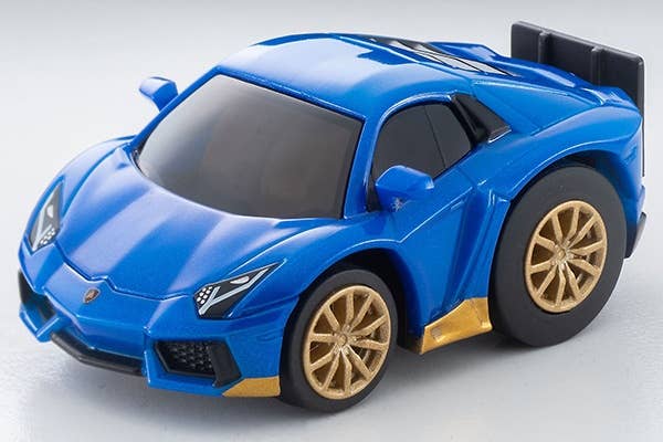 TomyTec Choro Q zero Z-74b Lamborghini Aventador Miura Homage Blue | 4543736314073