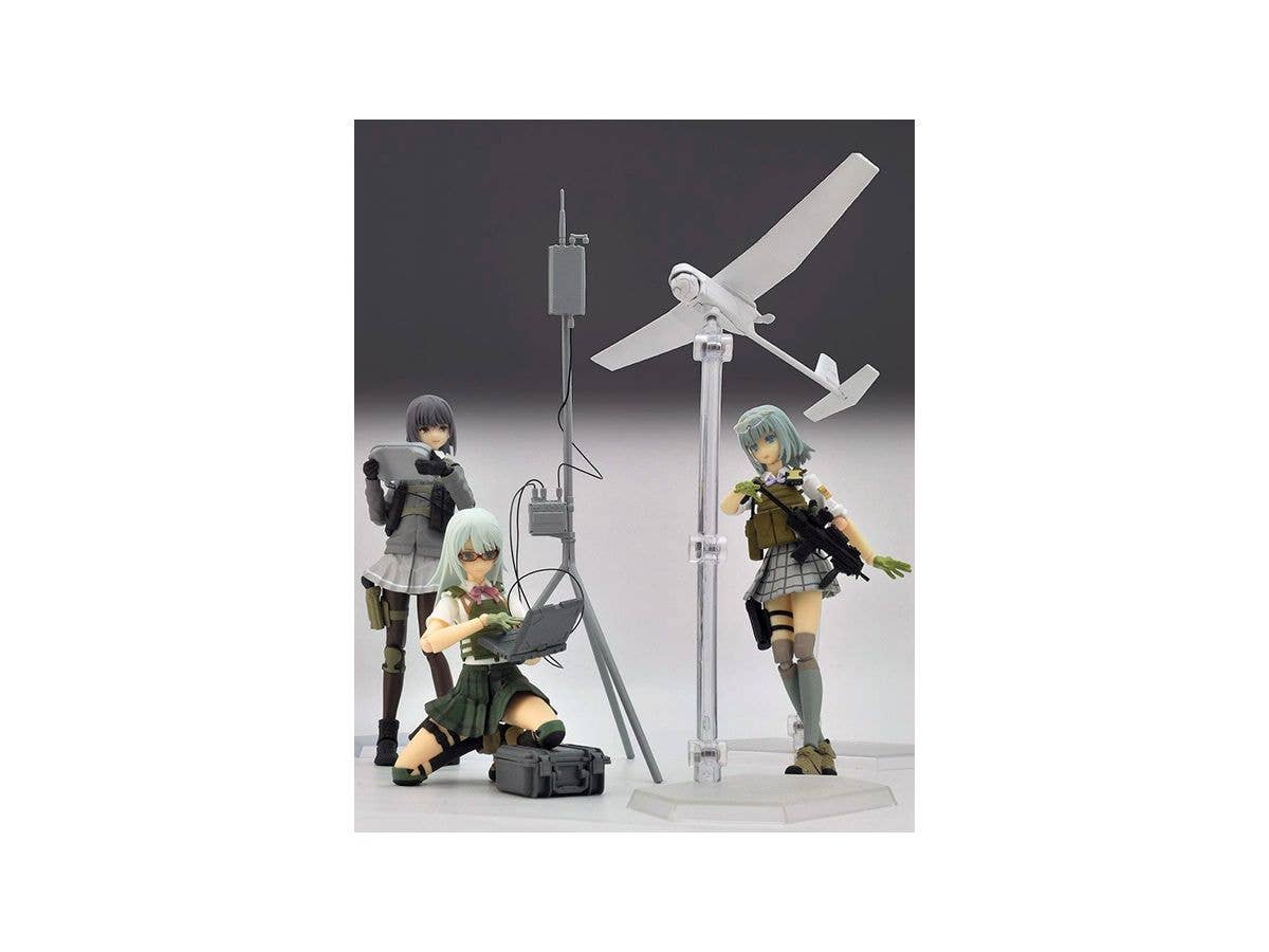 TomyTec Little Armory 1/12 LD032 UAV with Equipment and Materials | 4543736314233