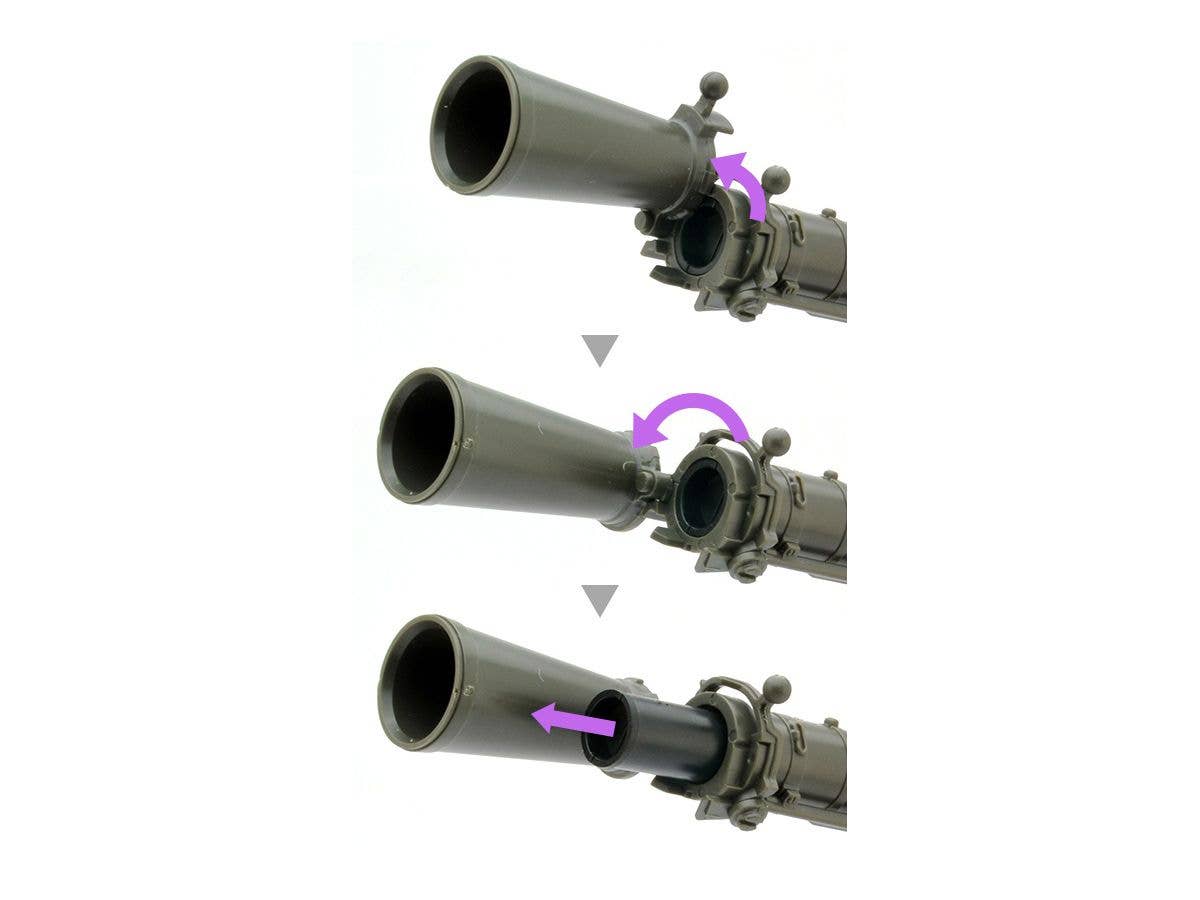 TomyTec Little Armory 1/12 LA073 84mm M2 Type Recoilless Rifle | 4543736315360