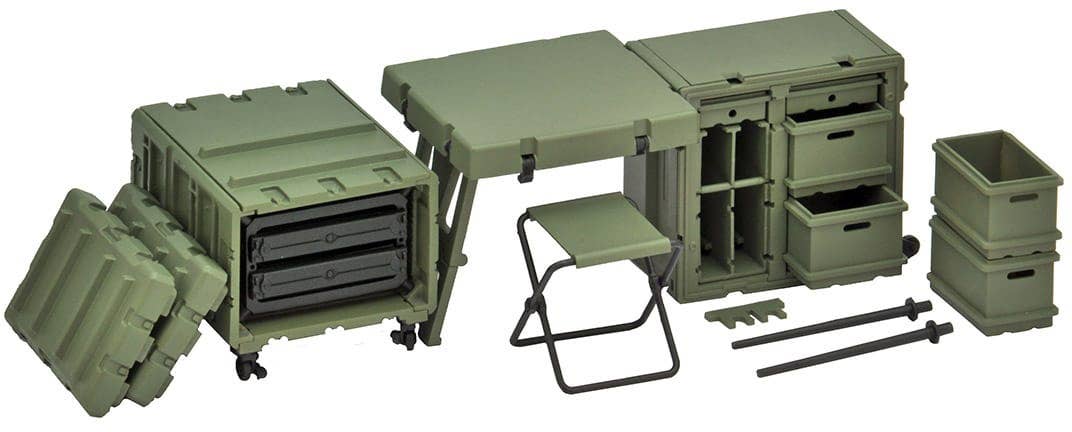 TomyTec Little Armory 1/12 LD033 Field Desk A | 4543736315377