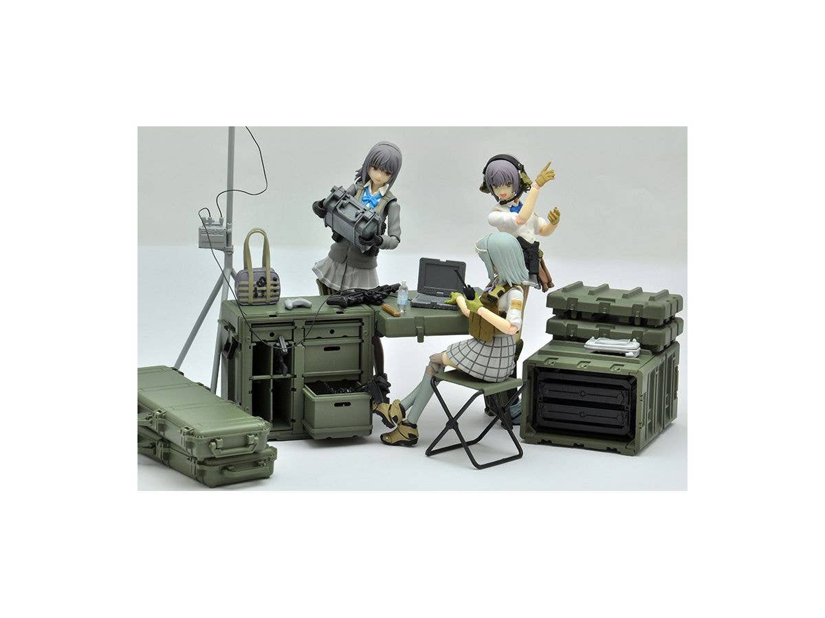 TomyTec Little Armory 1/12 LD033 Field Desk A | 4543736315377