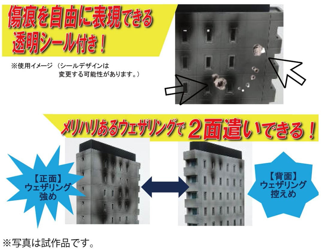 TomyTec DCM15 1/144 City of Assault B Urban Style Hotel | 4543736315629