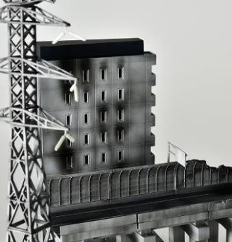 TomyTec DCM15 1/144 City of Assault B Urban Style Hotel | 4543736315629