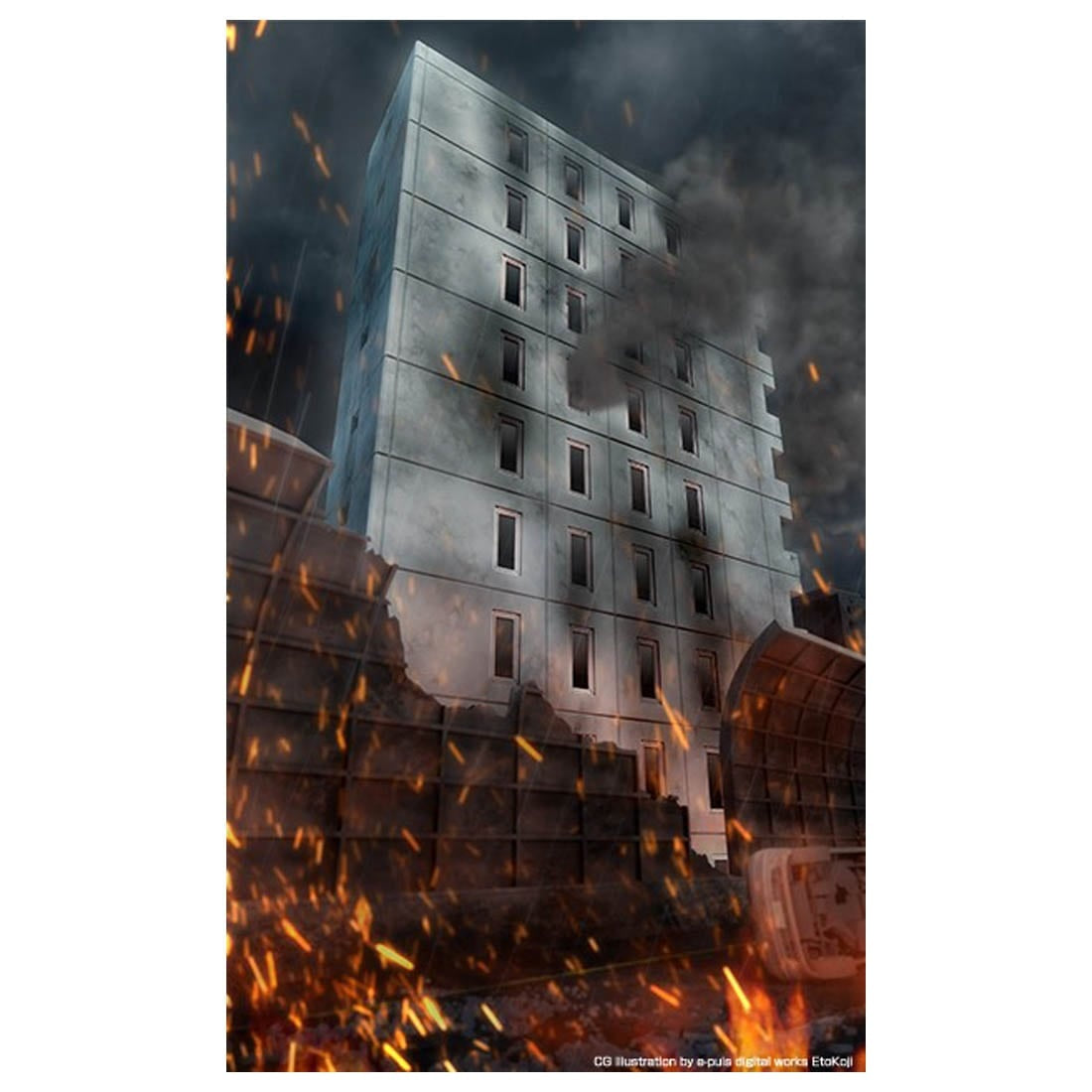TomyTec DCM15 1/144 City of Assault B Urban Style Hotel | 4543736315629