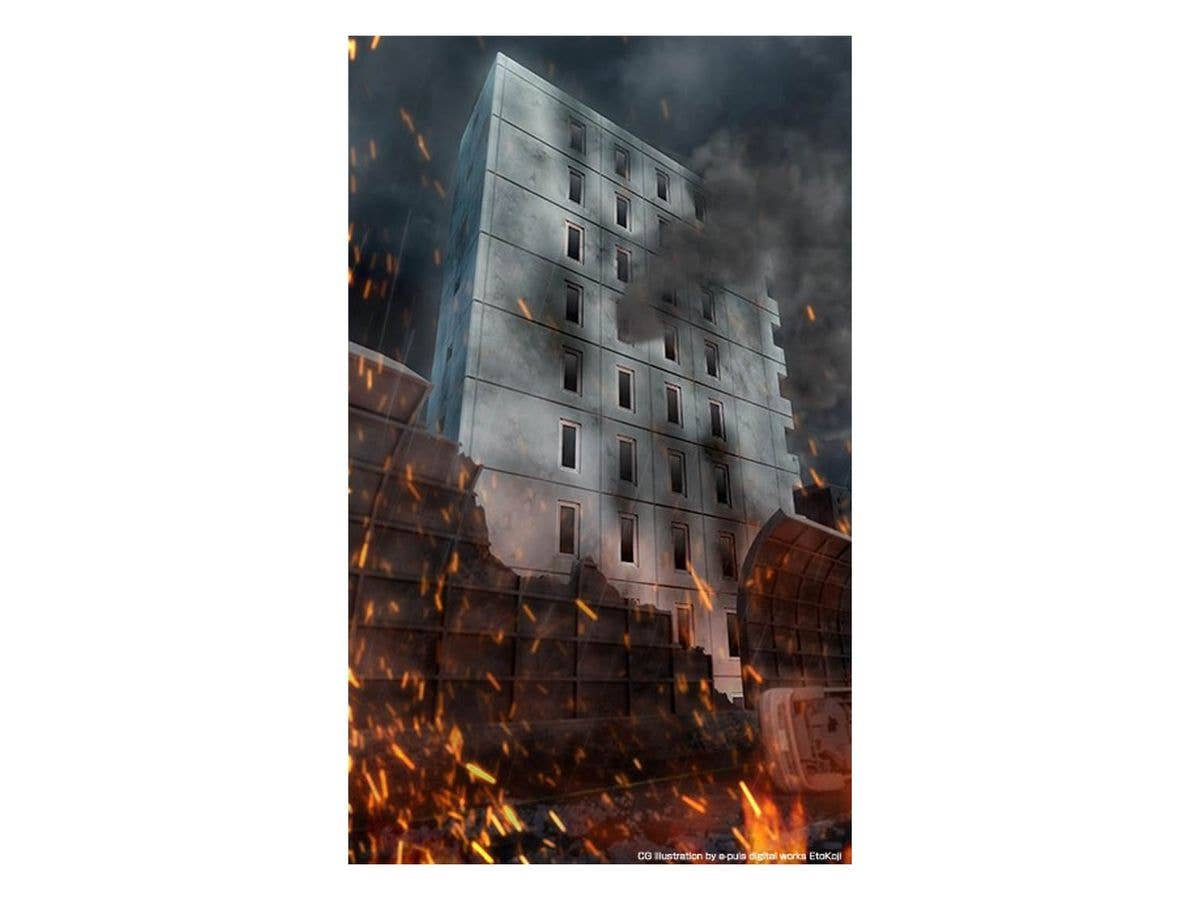 TomyTec DCM15 1/144 City of Assault B Urban Style Hotel | 4543736315629