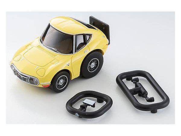TomyTec Choro Q zero Z76b Toyota 2000GT Yellow | 4543736316671
