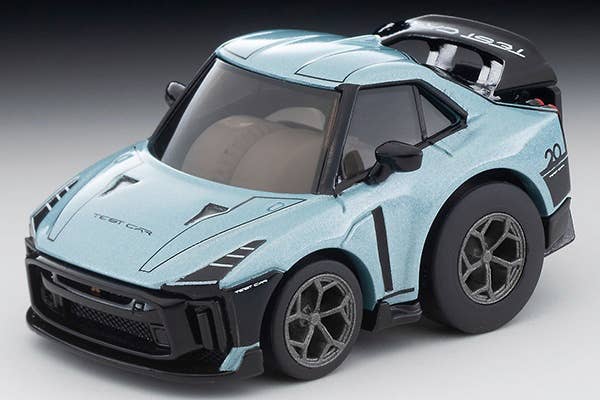 TomyTec Choro Q zero Z-81b GT-R50 by Italdesign Test Car Light Green | 4543736316718