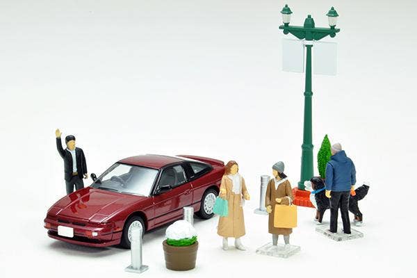 TomyTec Diocolle 64 1/64 #Car Snap 08a Urban Town Scene | 4543736316848