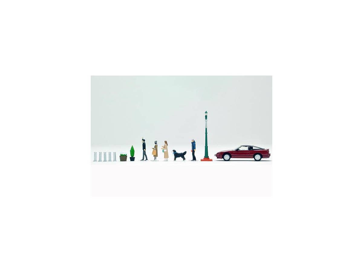 TomyTec Diocolle 64 1/64 #Car Snap 08a Urban Town Scene | 4543736316848