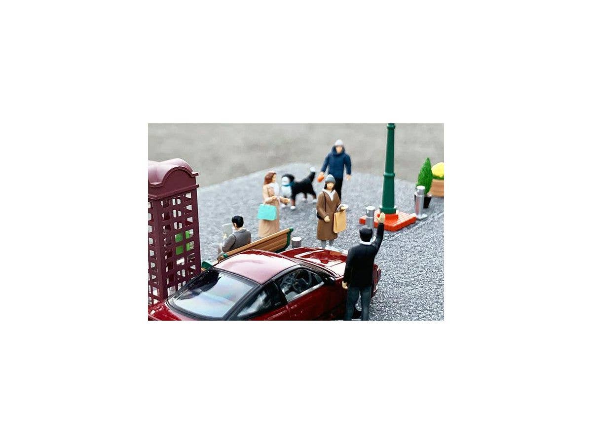 TomyTec Diocolle 64 1/64 #Car Snap 08a Urban Town Scene | 4543736316848