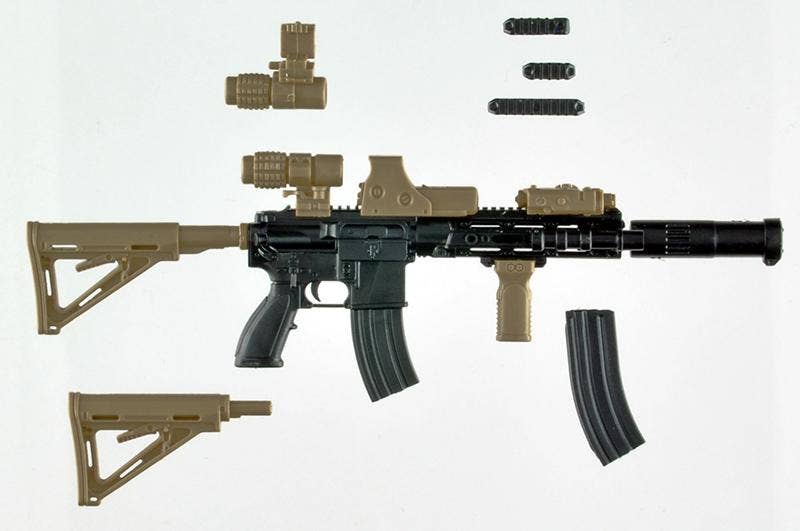 TomyTec Little Armory 1/12 LA075 416D Type Custom Rifle | 4543736317029