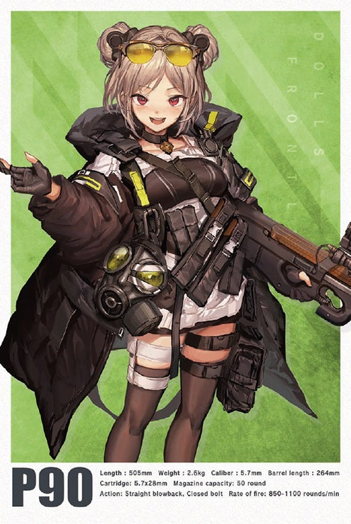 TomyTec Little Armory 1/12 LADF18 Dolls Frontline P90 Type Carbine - P-REX Hobby