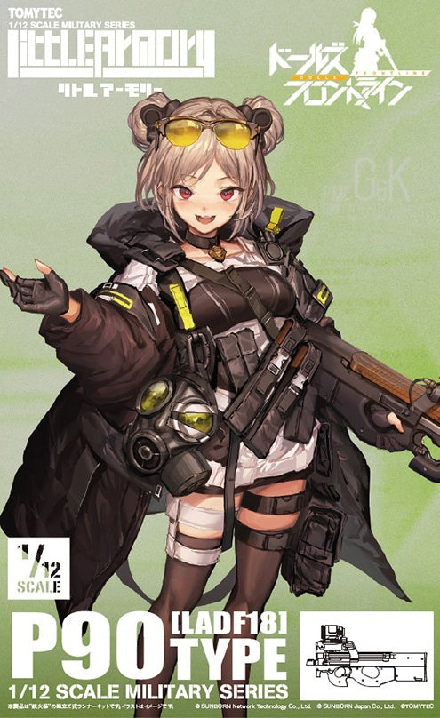 TomyTec Little Armory 1/12 LADF18 Dolls Frontline P90 Type Carbine - P-REX Hobby