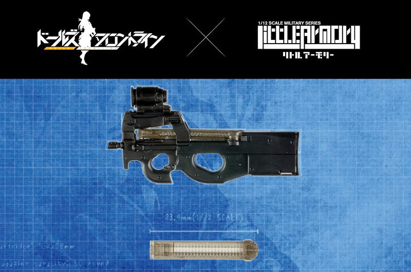 TomyTec Little Armory 1/12 LADF18 Dolls Frontline P90 Type Carbine - P-REX Hobby