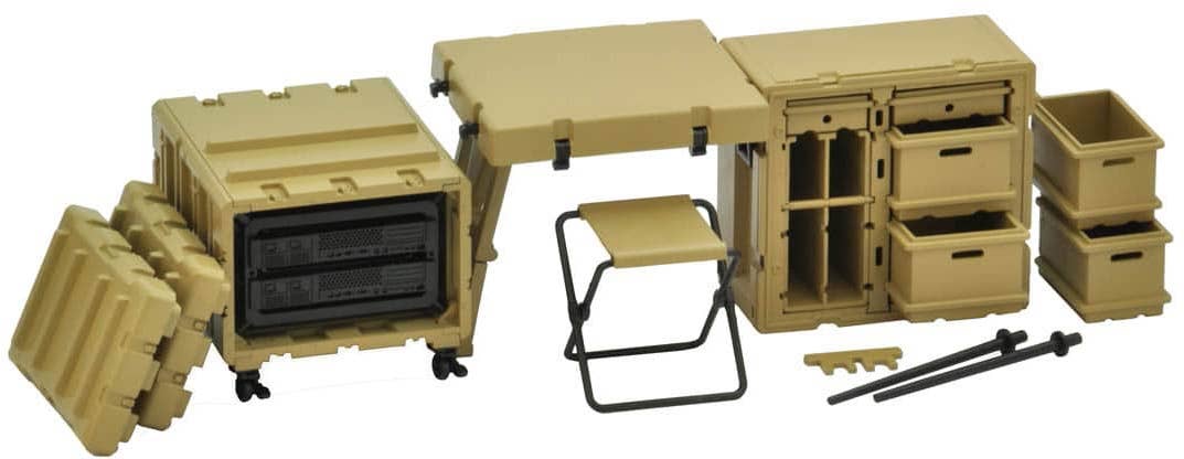 TomyTec Little Armory 1/12 LD039 Field Desk A2 | 4543736318804