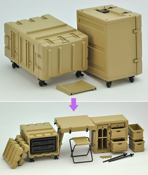 TomyTec Little Armory 1/12 LD039 Field Desk A2 - P-REX Hobby