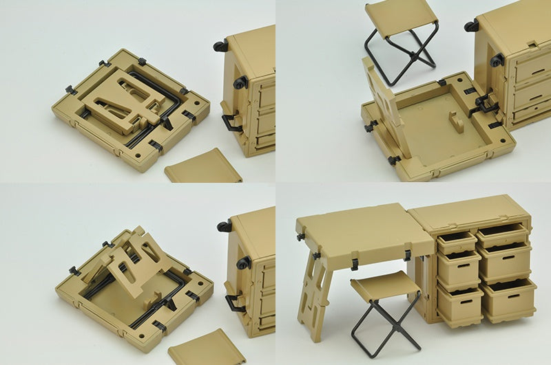 TomyTec Little Armory 1/12 LD039 Field Desk A2 - P-REX Hobby