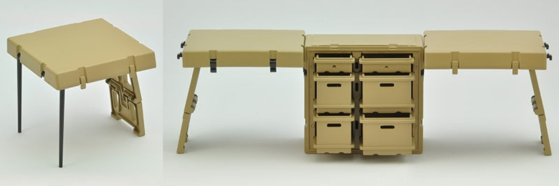TomyTec Little Armory 1/12 LD039 Field Desk A2 - P-REX Hobby