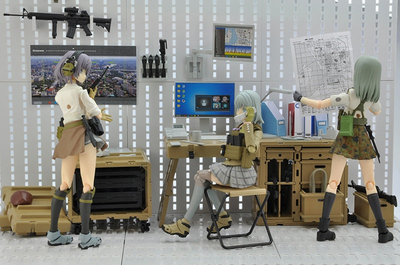 TomyTec Little Armory 1/12 LD039 Field Desk A2 - P-REX Hobby