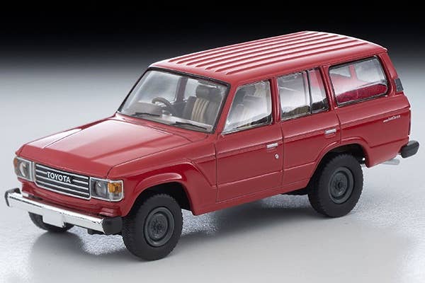 Tomica Limited Vintage 1/64 LV-N279b Toyota Landcruiser 60 Standard Gr. Up Van Spec. Red | 4543736320333