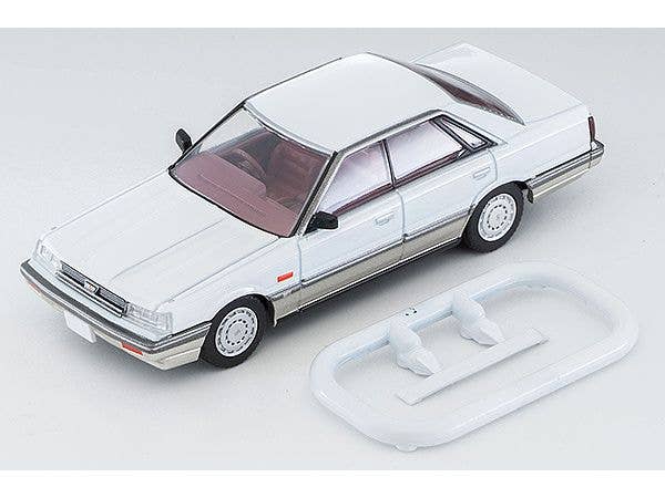 Tomica Limited Vintage 1/64 LV-N282a Nissan Skyline 4Dr HT GT Passage TwinCam 24V White/Beige 1986 | 4543736320401
