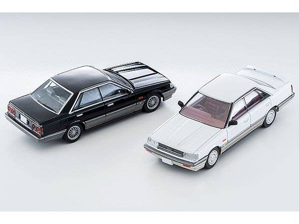 Tomica Limited Vintage 1/64 LV-N282b Nissan Skyline 4Dr HT GTS TwinCam 24V Black/Silver 1986 | 4543736320418