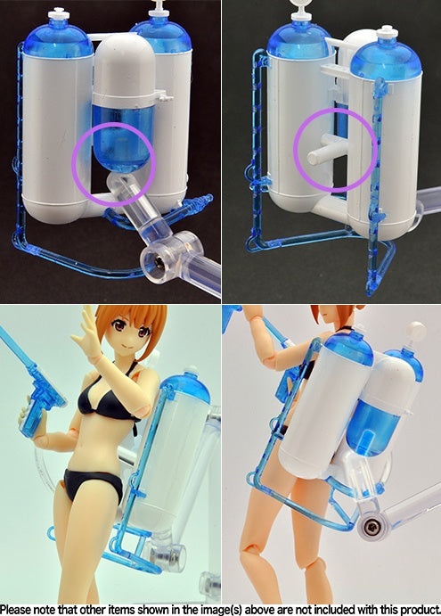 TomyTec Little Armory 1/12 LA081 Water Gun D - P-REX Hobby
