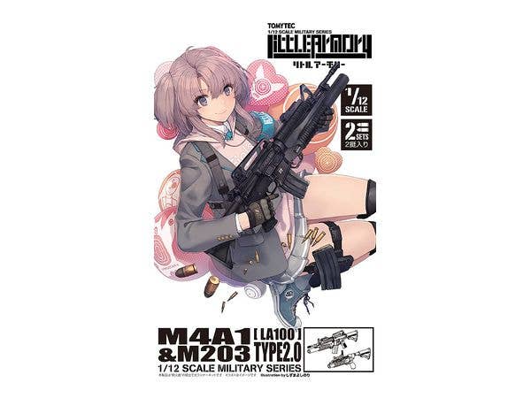 TomyTec Little Armory 1/12 LA100 M4A1 & M203 Type 2.0 Carbine | 4543736320647