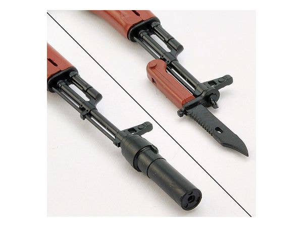 TomyTec Little Armory 1/12 LA079 AKMS & AKMSU Type Rifles | 4543736320661