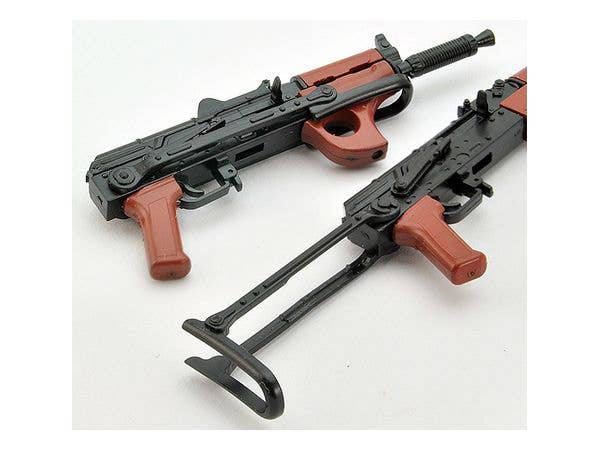 TomyTec Little Armory 1/12 LA079 AKMS & AKMSU Type Rifles | 4543736320661