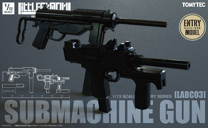 TomyTec Little Armory 1/12 LABC03 Submachine Gun