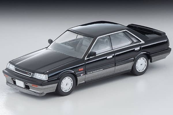 Tomica Limited Vintage 1/64 LV-N301B Skyline 4Door Ht Gts Twin Cam 24V Black/Silver 1987 | 4543736321507
