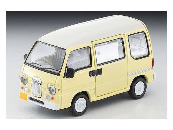 TomyTec Diocolle 64 1/64 #Car Snap 15a Crepe Shop Subaru Sambar Dias with 3 figures | 4543736321613