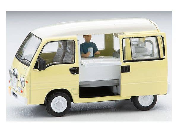 TomyTec Diocolle 64 1/64 #Car Snap 15a Crepe Shop Subaru Sambar Dias with 3 figures | 4543736321613