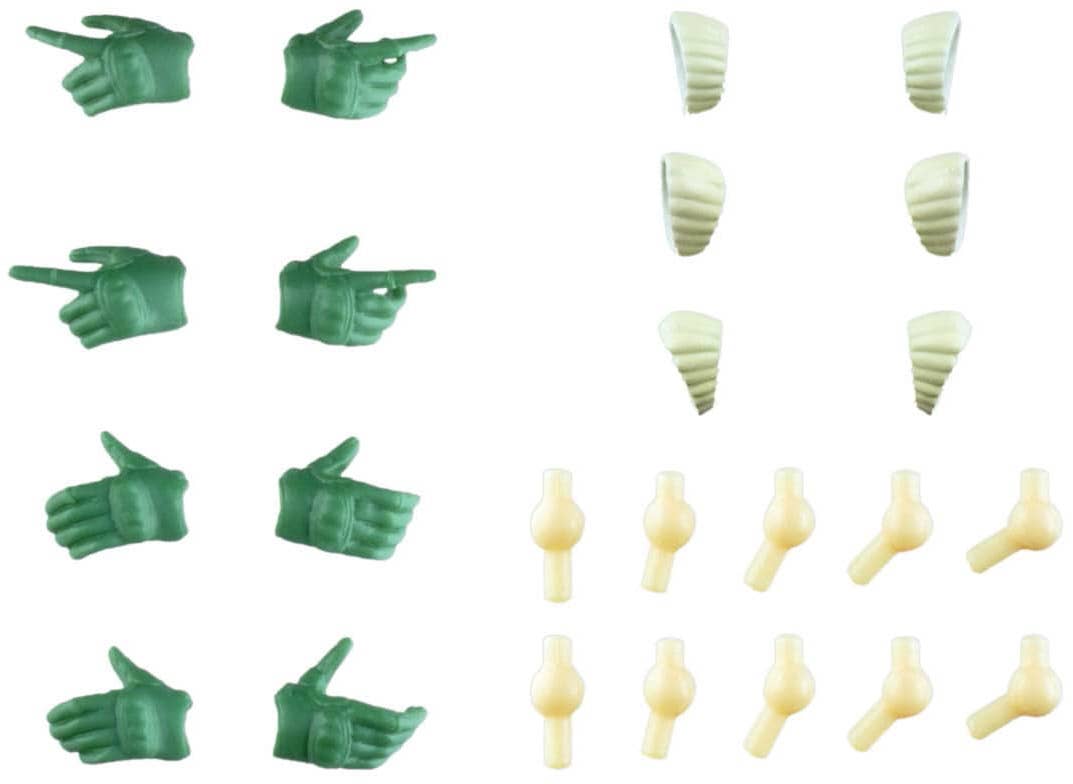 TomyTec Little Armory 1/12 LAOP10 Tactical Gloves Sousai Shojo Teien GRN | 4543736322962