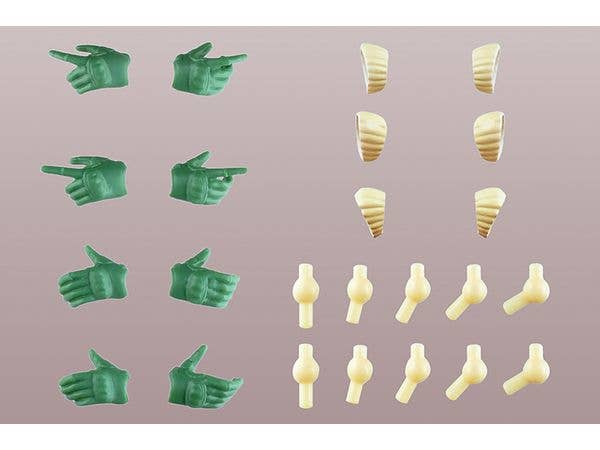 TomyTec Little Armory 1/12 LAOP10 Tactical Gloves Sousai Shojo Teien GRN | 4543736322962