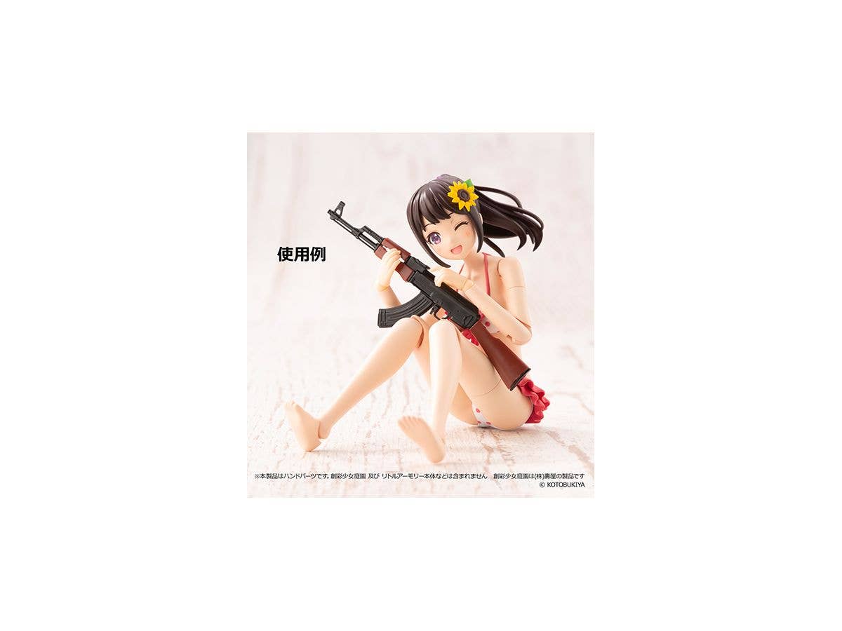 TomyTec Little Armory 1/12 LAOP11 Grips of Gun Sousai Shojo Teien | 4543736322979