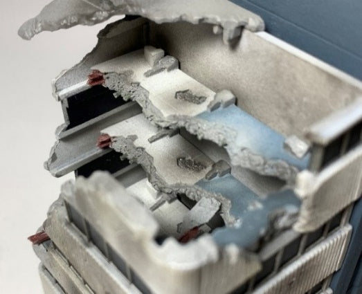 TomyTec Dio Com 1/144 DCM22 Ruins Building | 4543736323716