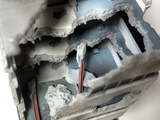 TomyTec Dio Com 1/144 DCM22 Ruins Building | 4543736323716