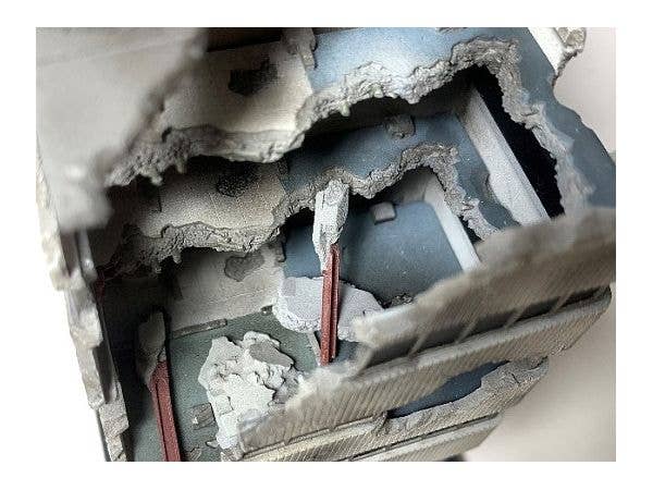 TomyTec Dio Com 1/144 DCM22 Ruins Building | 4543736323716