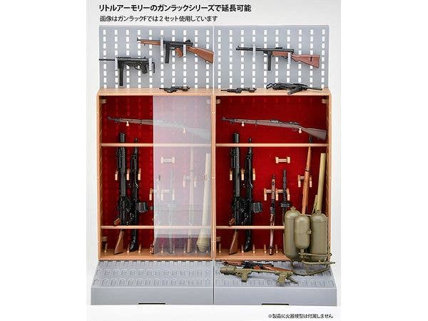 TomyTec Little Armory 1/12 LD042 Gun Rack F Classical Gun Rack | 4543736323914