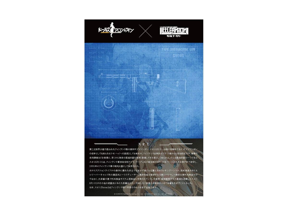 TomyTec Little Armory 1/12 LADF29 Dolls' Frontline Suomi Type | 4543736323938