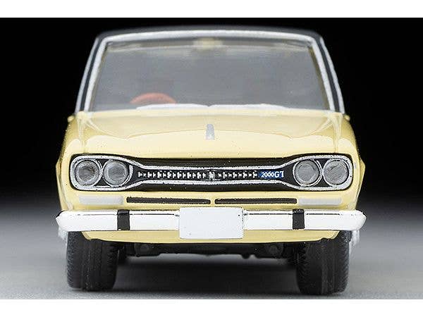 Tomica Limited Vintage 1/64 LV-202a Nissan Skyline 2000GT Yellow/Black 1970 model | 4543736324263