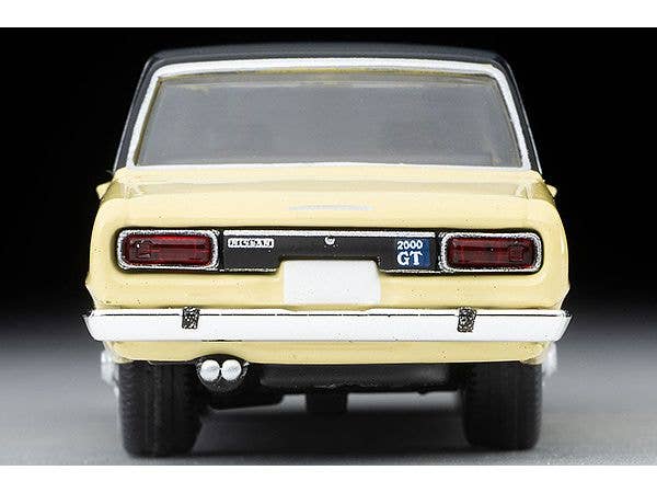 Tomica Limited Vintage 1/64 LV-202a Nissan Skyline 2000GT Yellow/Black 1970 model | 4543736324263