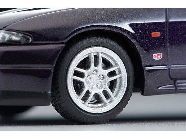 Tomica LV-N308a Nissan Skyline GT-R V-Spec. Purple 1995 | 4543736324904