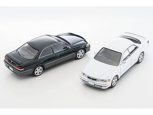 Tomica Limited Vintage 1/64 LV-N299B Mark II 2.5 Tourer V Green/Grey 1998 Model | 4543736325048