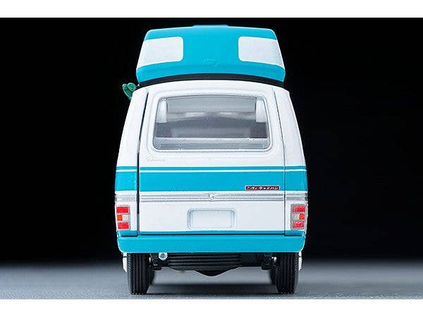 Tomica Limited Vintage NEO 1/64 LV-N312a Nissan Caravan Camper White/Sky Blue 1973 | 4543736325062